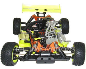 Exceed RC Nitro Gas Powered Monster Truck MadBeast Supercharger